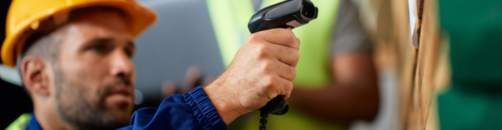 Barcodescanner: Handscanner mit USB-/ RS-232 Kabel