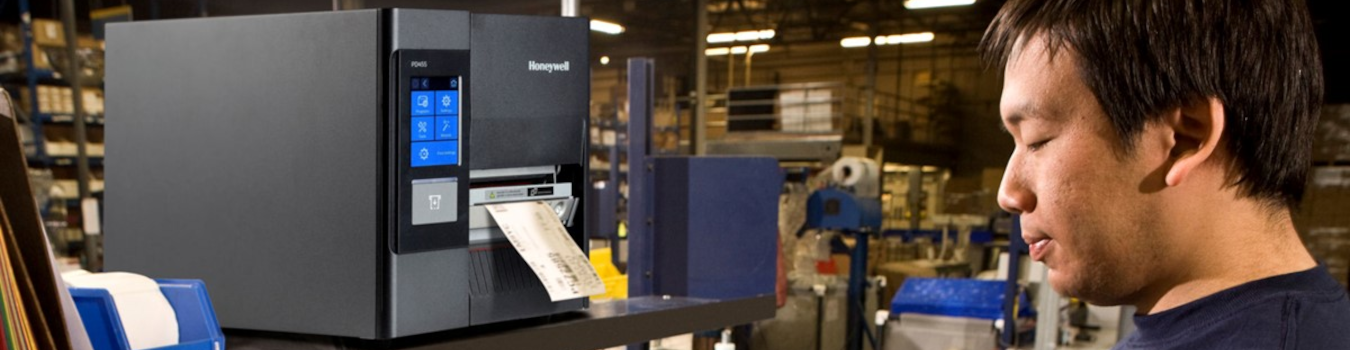 Honeywell Drucker-Verlaesslicher Etikettendruck in jeder Umgebung
