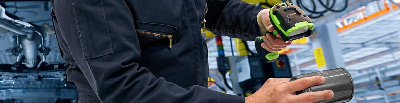 DPM Barcode Scanner für direkt markierte Kennzeichnungen