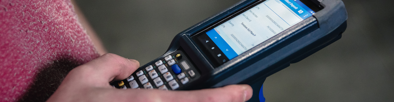 Handheld Terminals, mobile Computer mit Tastatur