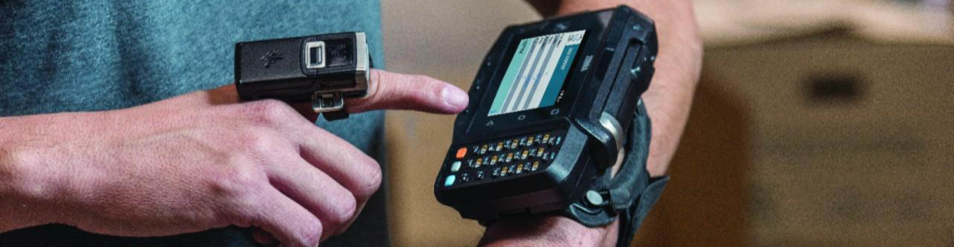 Wearable Barcodescanner – Ring-/ Handrücken-/ Handschuh-Scanner