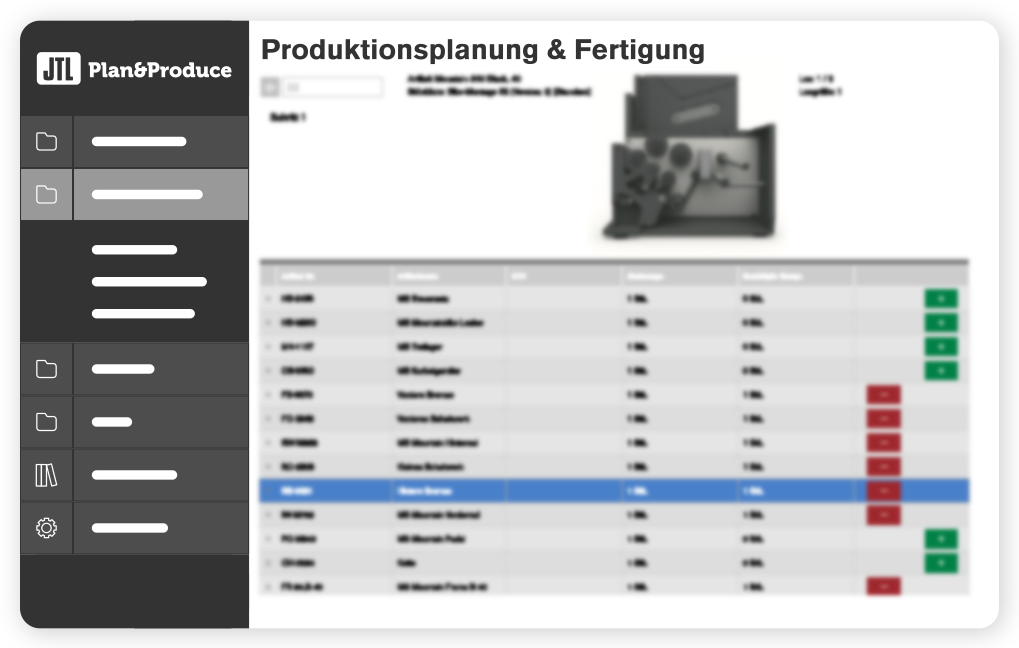 JTL-Plan&Produce & JTL-Workbench Produktionsplanung und Fertigung