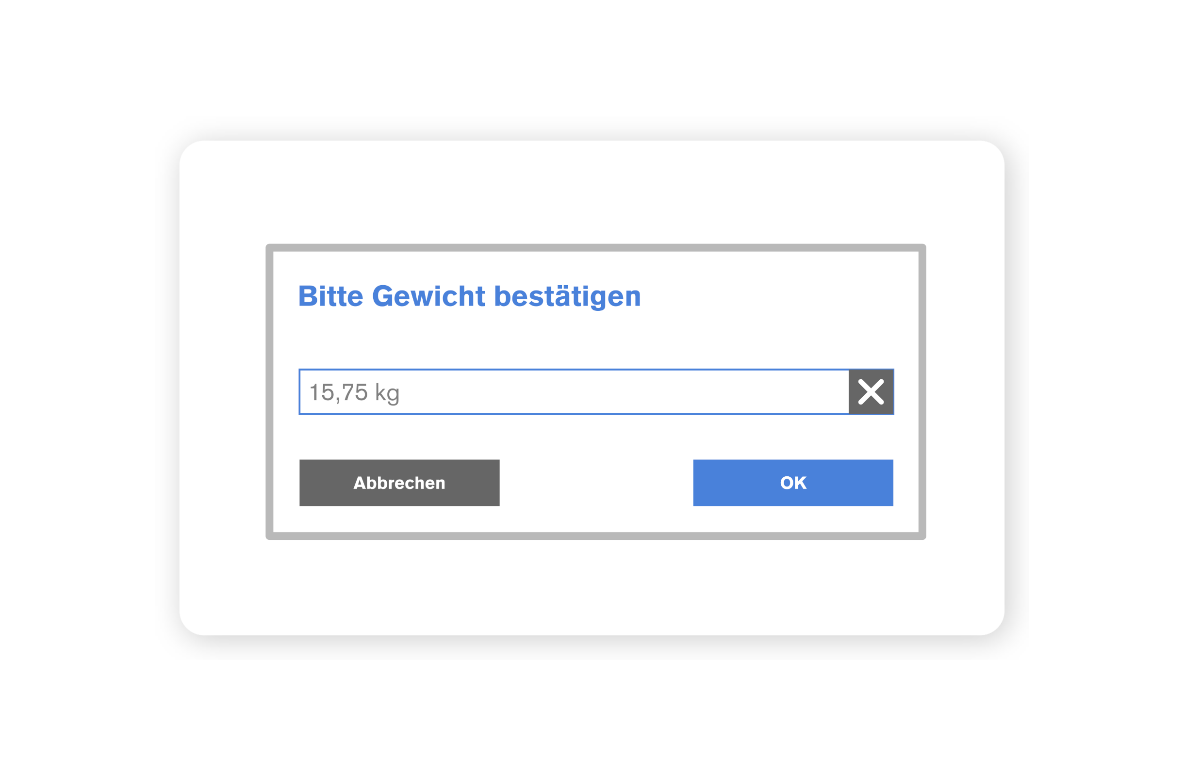 JTL-WMS - Paketgewichte erfassen