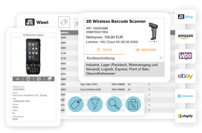 JTL-Wawi – Artikel- und Produktdaten